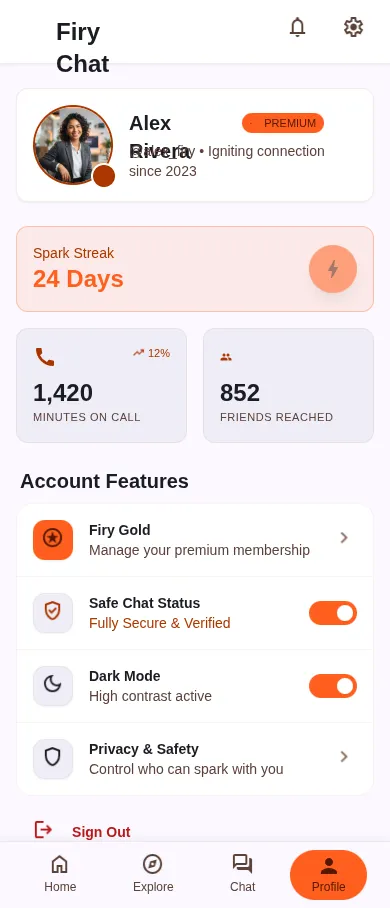 Your profile